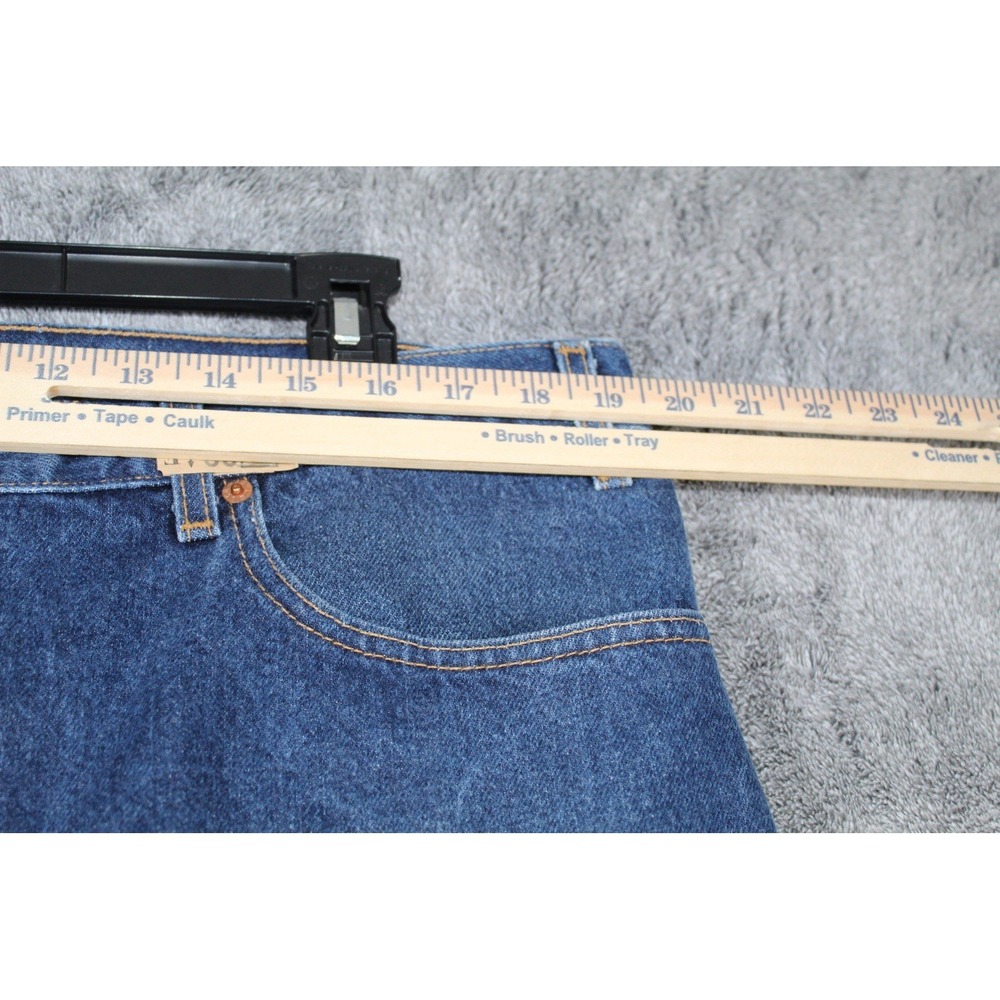Vintage Levis 505 40x30 Mens Red Tab Made in USA 100 Cotton Straight Y2K Western - Picture 7 of 10